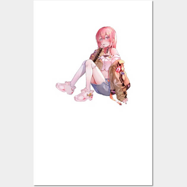 Kawaii Sumi San From Rent A Girlfriend Wall Art by Hentai-heaven